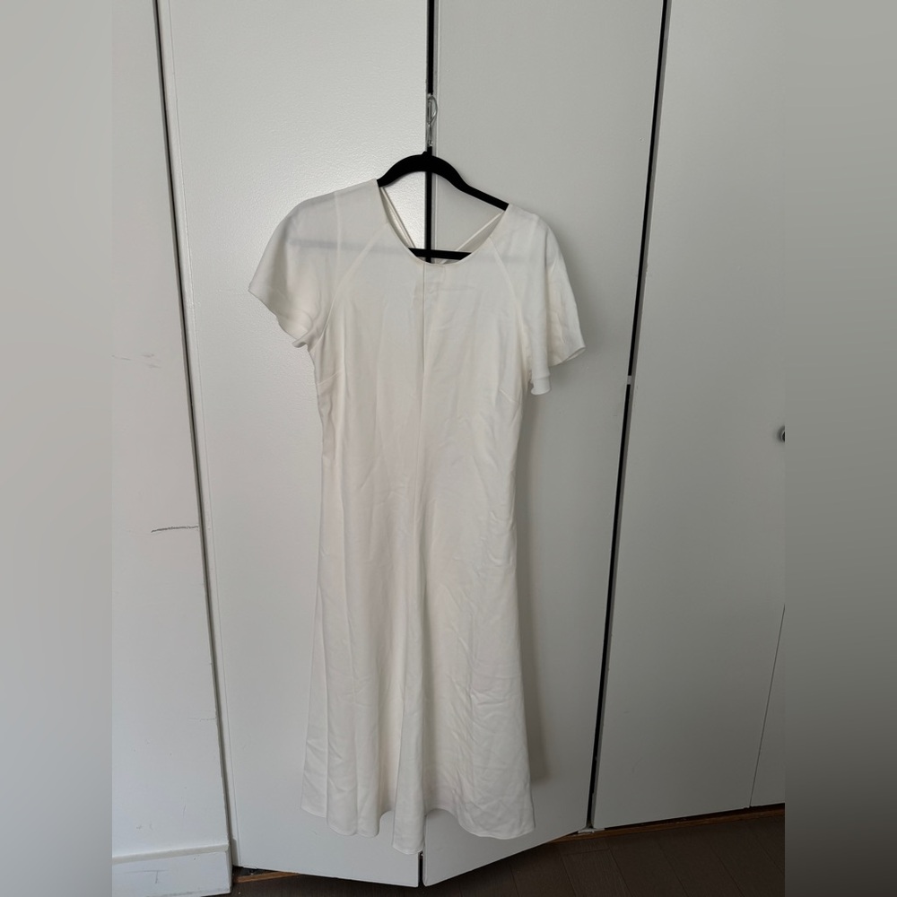 Reiss Elegant White Midi Dress - Picture 6 of 15